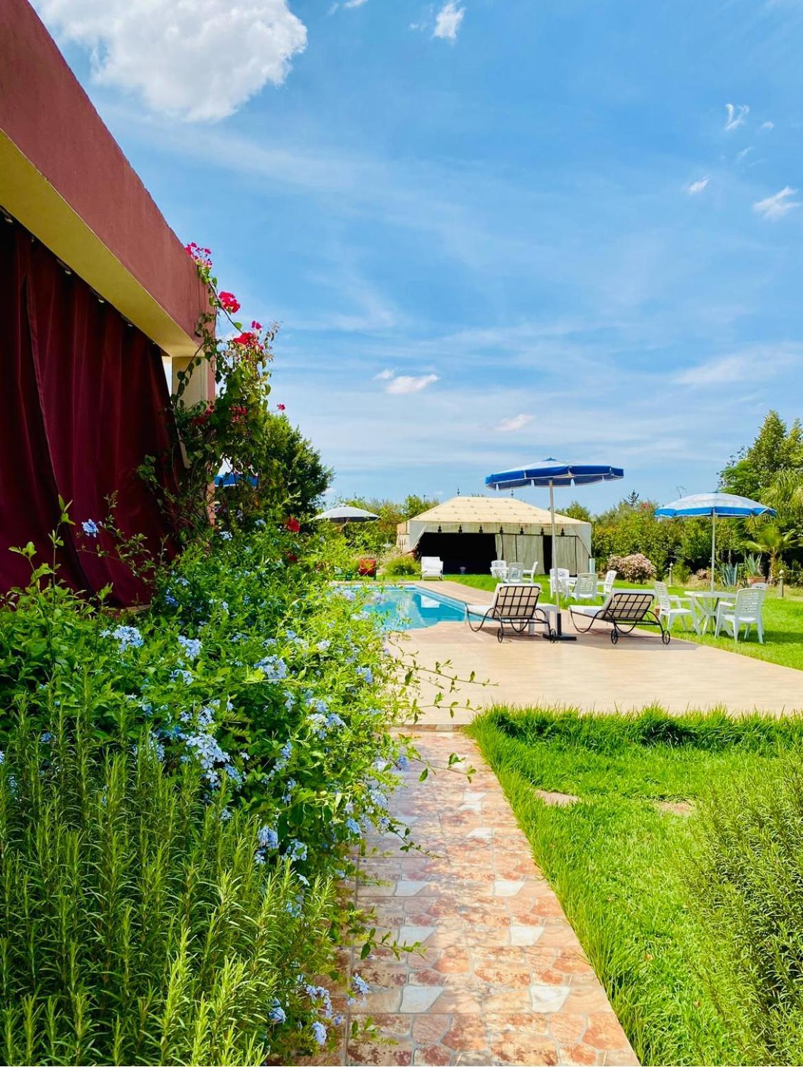 Lagouassem Villa Baddi Marrakech מראה חיצוני תמונה