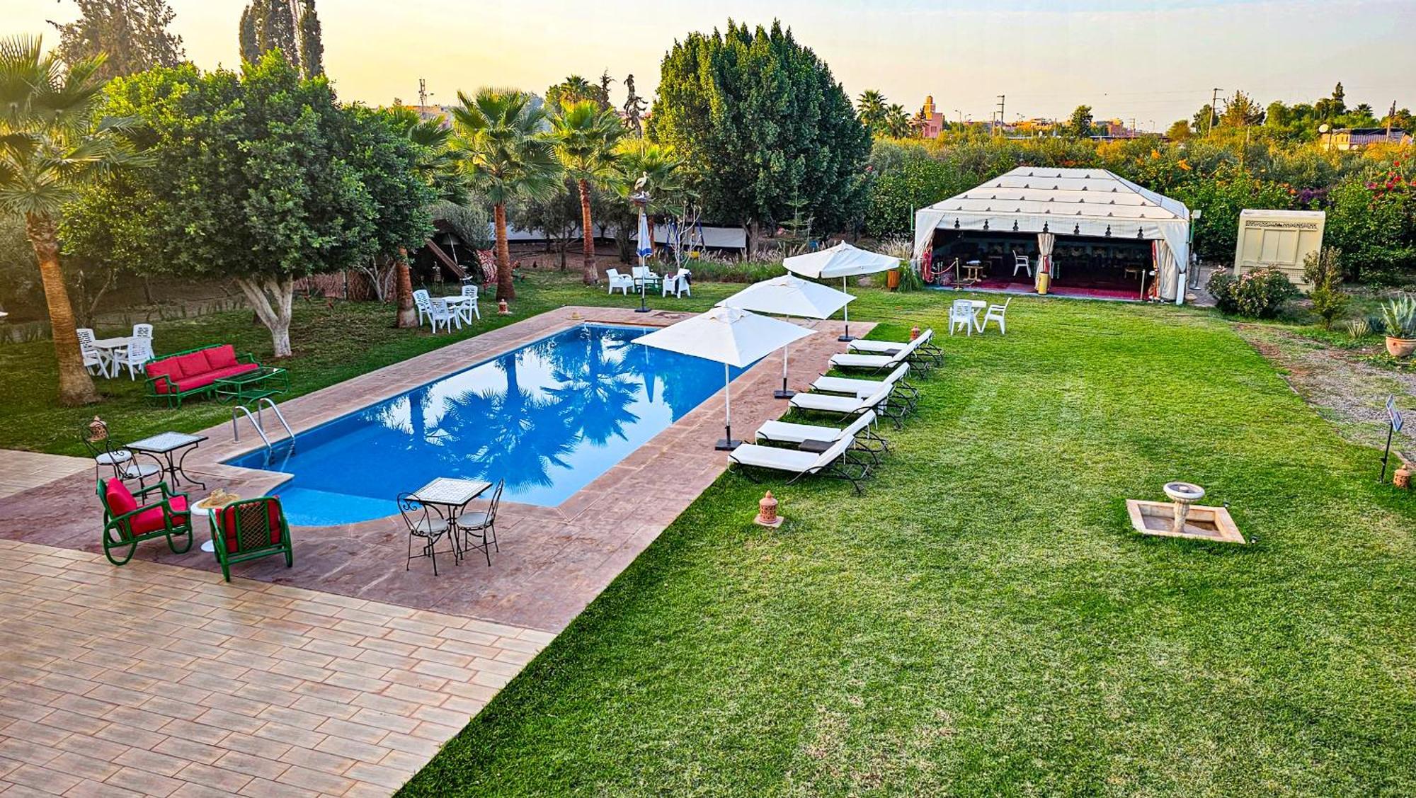 Lagouassem Villa Baddi Marrakech מראה חיצוני תמונה